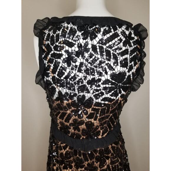 Michael Kors Ruffle-Trimmed Dress Sz Smzll - Picture 6 of 11